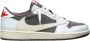 Nike Air Jordan 1 Retro Low en SP Travis Scott Reverse Mocha Bruin - Thumbnail 4