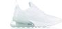 Nike Air Max 270 (ps) Running Schoenen white white metallic silver maat: 38.5 beschikbare maaten:38.5 - Thumbnail 2