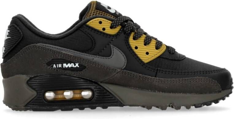 Nike Air Max 90 Lage Schoen Zwart Blauw Multicolor Heren