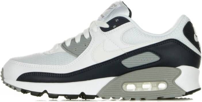 Nike Air Max 90 Heren Schoenen White Textil Leer Foot Locker