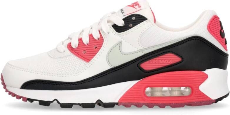 Nike Air Max 90 Lage Sneaker Wit Roze Zwart Multicolor Dames