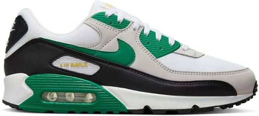 Nike Air Max 90 Lage Schoen Wit Zwart Multicolor Heren