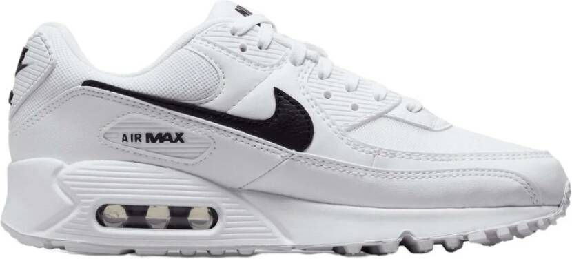 Nike Air Max 90 Lage Sneaker Wit Zwart White Dames