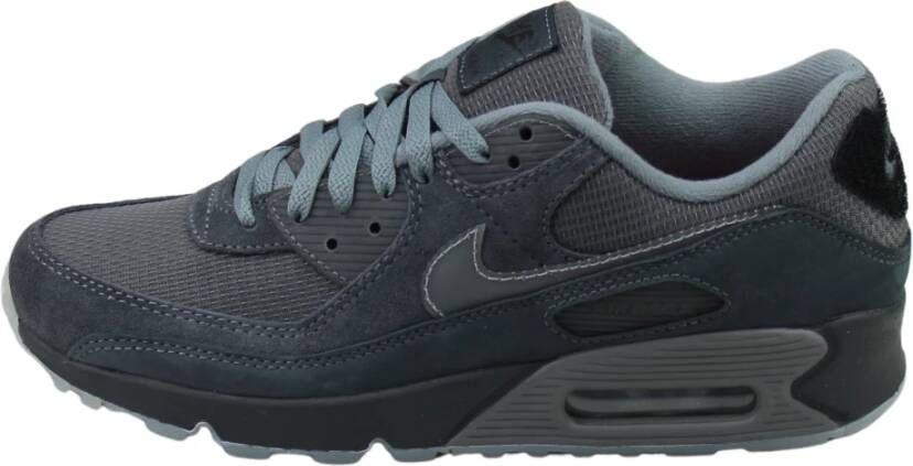 Nike Air Max 90 'Velcro' Sneakers Gray Heren