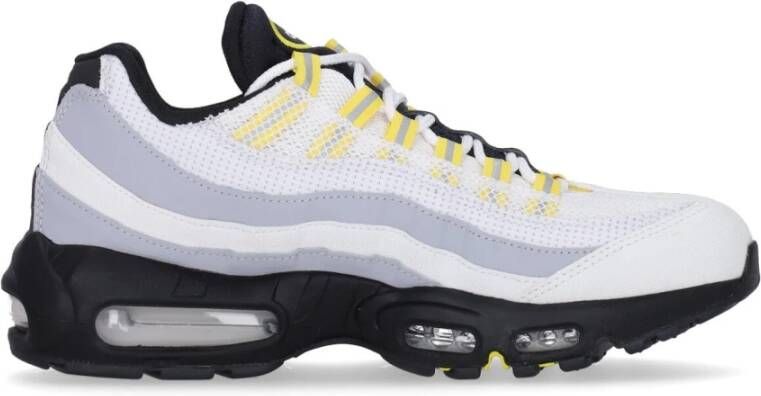 Nike Air Max 95 Lage Sneaker Wit Geel Zwart Multicolor Heren