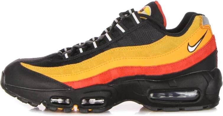 Nike Air Max 95 Essential Heren Schoenen Black Leer Textil