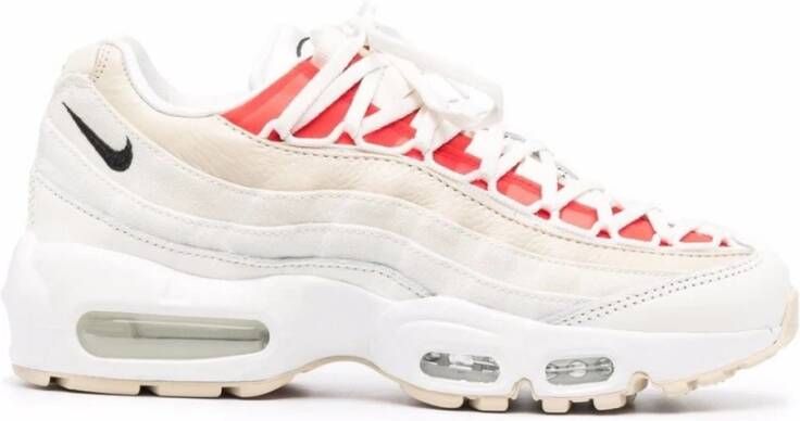 Nike Air Max 95 Sail Chile Red Sneakers Multicolor Dames