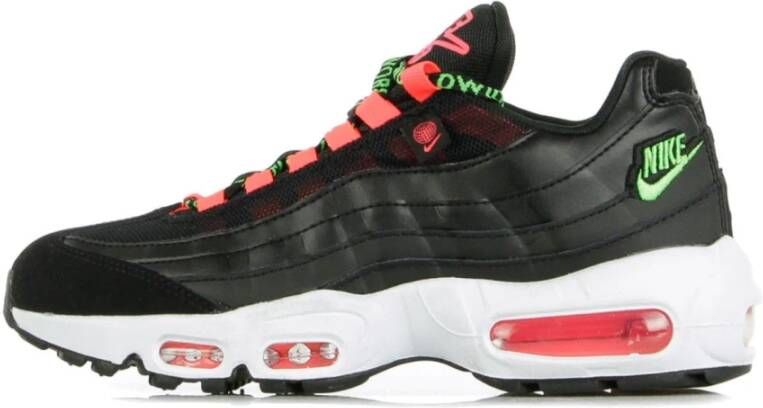 Nike Air Max 95 Dames Black Flash Crimson White Green Strike Dames