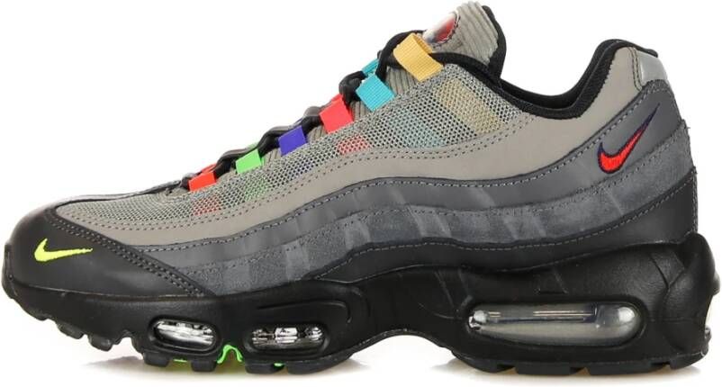 Nike Max 95 Essential Heren Schoenen Grey Leer Textil Foot Locker