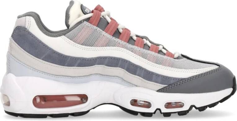 Nike Air Max 95 Sneakers Grijs Rood Multicolor Heren