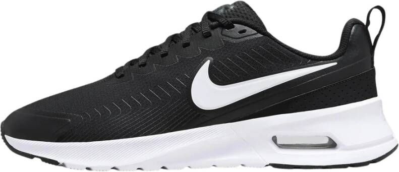 Nike Air Max Nuaxis Sneakers Zwart Wit Black Heren