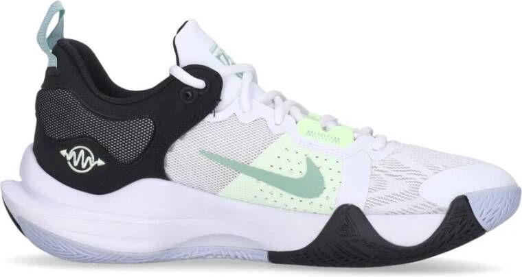 Nike Giannis Immortality 2 Greek Coastline White Black-Barely Volt-Grey Fog