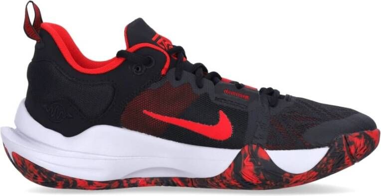 Nike Antetokoumpo Immortality Basketbalschoen Zwart Rood Grijs Black Heren