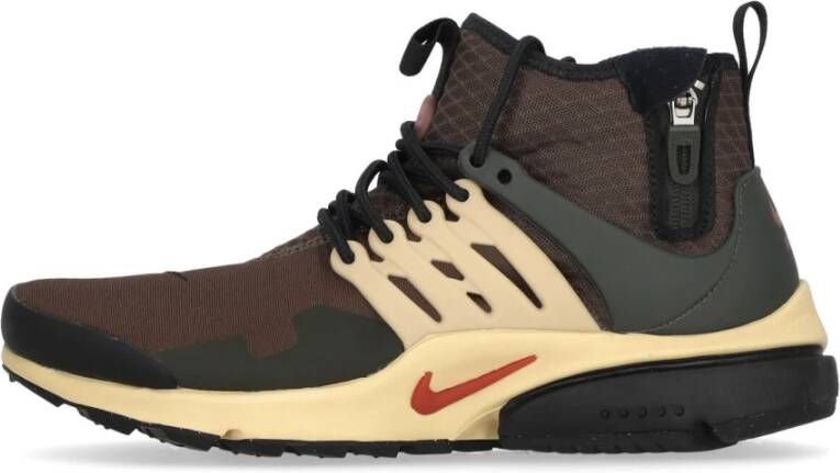 Nike Barokbruine Mid Utility Sneakers Brown Heren