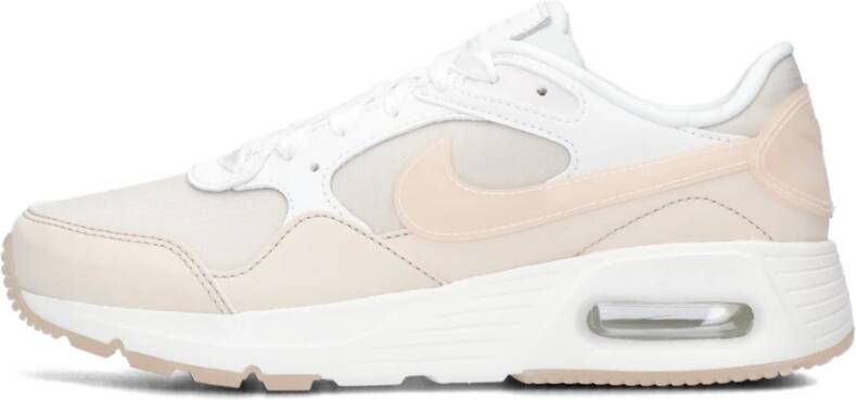 Nike Beige Leren Sneakers SC Trend Beige Dames