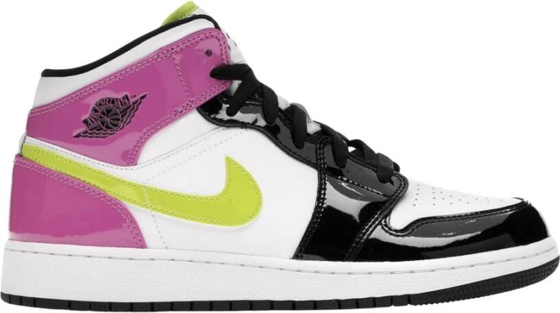 Nike Beperkte Editie Cyber Pink Air Jordan 1 Multicolor Dames