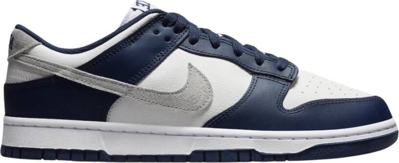 Nike Beperkte Editie Dunk Low Midnight Navy Multicolor Heren