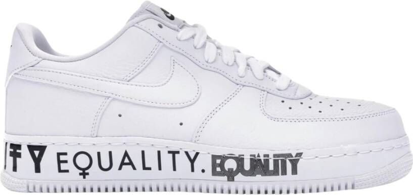 Nike Beperkte Editie Gelijkheid Sneakers White Heren