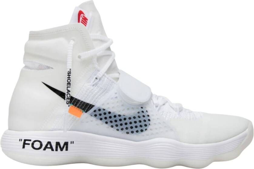 Nike Beperkte Editie Off-White Hyperdunk Sneakers White Heren