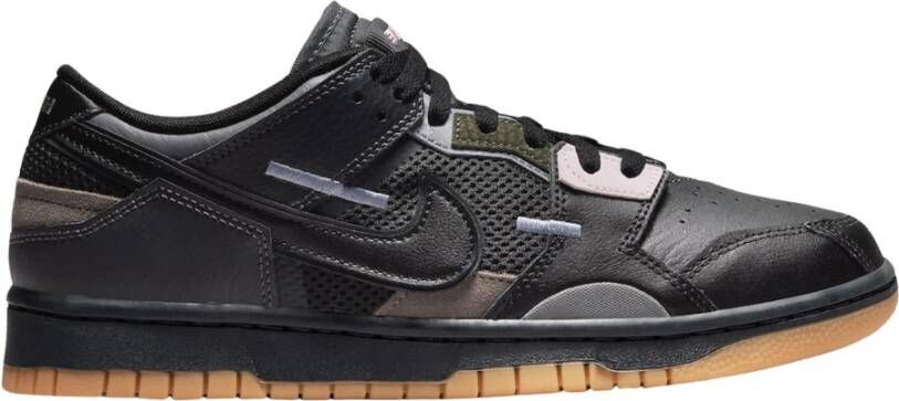 Nike Beperkte Editie Scrap Zwart Gum Sneakers Black Heren