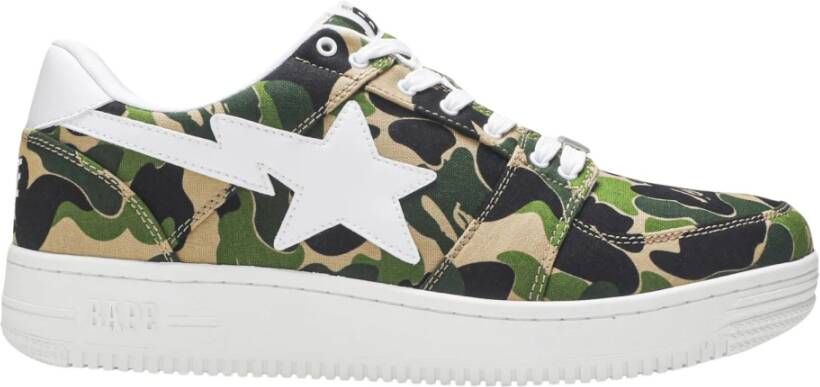 Nike Beperkte oplage ABC Camo Groene Sneakers Multicolor Heren