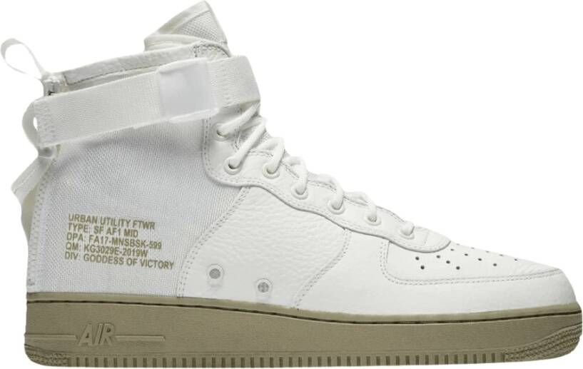 Nike Beperkte oplage Air Force 1 Mid SF Green Heren