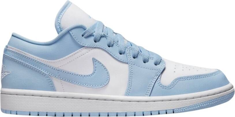 Nike Beperkte oplage Air Jordan 1 Low Aluminum Blue Dames