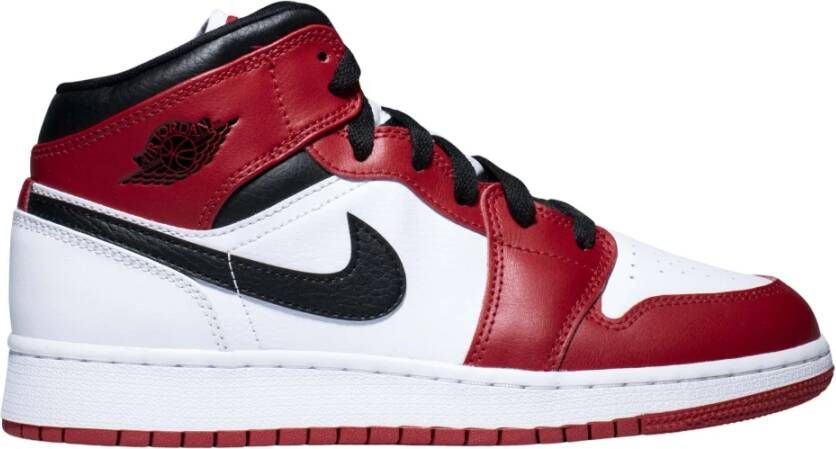 Nike Beperkte oplage Air Jordan 1 Mid Chicago White Multicolor Heren