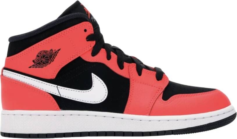 Nike Beperkte oplage Air Jordan 1 Mid Infrared Red Dames