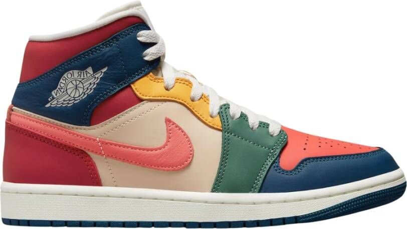 Nike Beperkte oplage Air Jordan 1 Mid Multicolor Heren