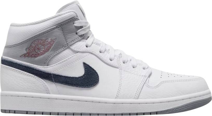 Nike Beperkte oplage Air Jordan 1 Mid Parijs White Heren