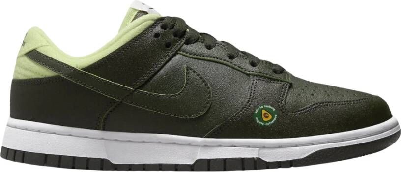 Nike Beperkte oplage Avocado Dunk Low Multicolor Heren