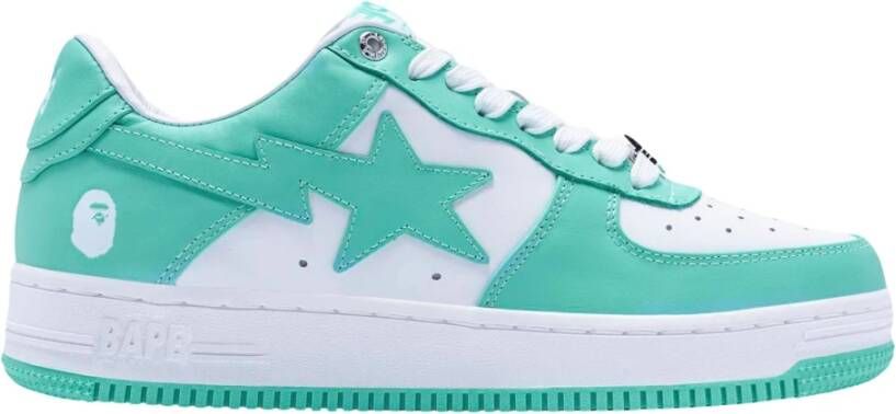 Nike Beperkte oplage Bape Sta White Green Multicolor Heren