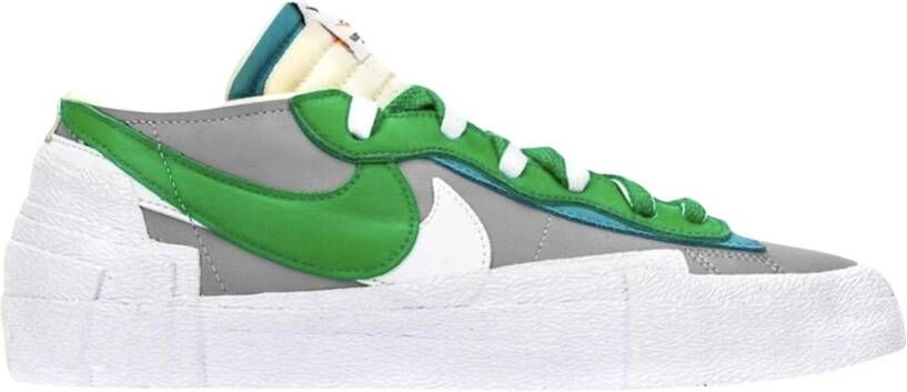 Nike Beperkte oplage Blazer Low Sacai Groen Multicolor Heren