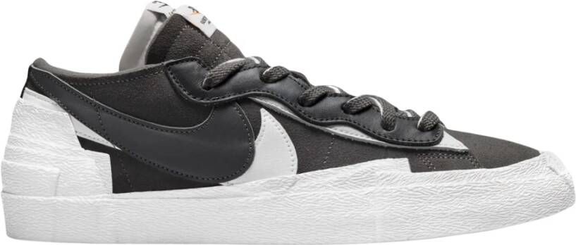 Nike Beperkte oplage Blazer Low sacai Iron Grey Multicolor Heren