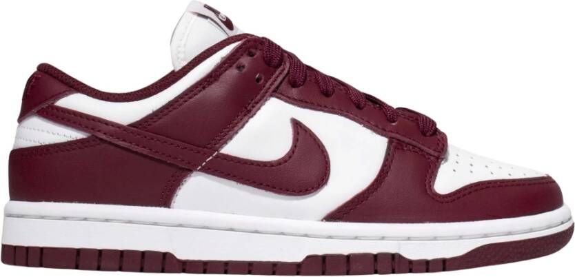 Nike Beperkte Oplage Bordeaux Lage Sneakers Brown Dames