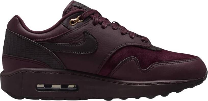 Nike Beperkte oplage Burgundy Crush Sneakers Brown Heren