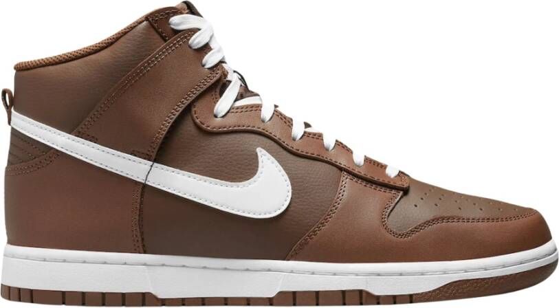 Nike Beperkte Oplage Chocolade Hoge Top Sneakers Brown Heren