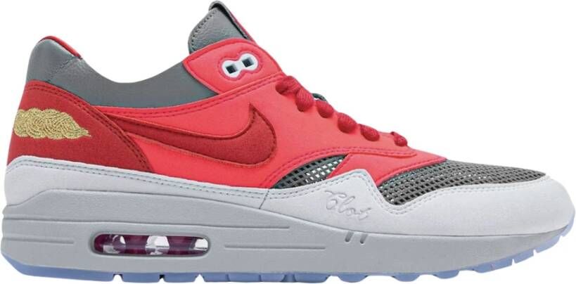 Nike Beperkte Oplage Clot Solar Red Sneakers Multicolor Heren