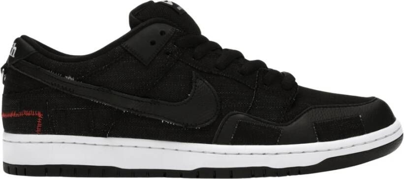 Nike Beperkte oplage Denim Skate Schoenen Black Heren