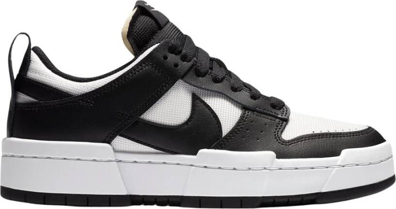 Nike Beperkte oplage Dunk Low Disrupt Zwart Wit Black Dames