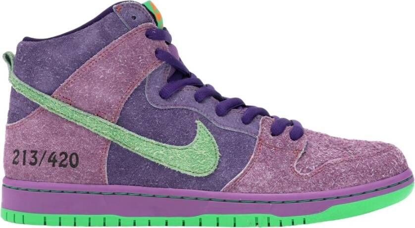 Nike Beperkte oplage High Reverse Skunk 420 Purple Heren