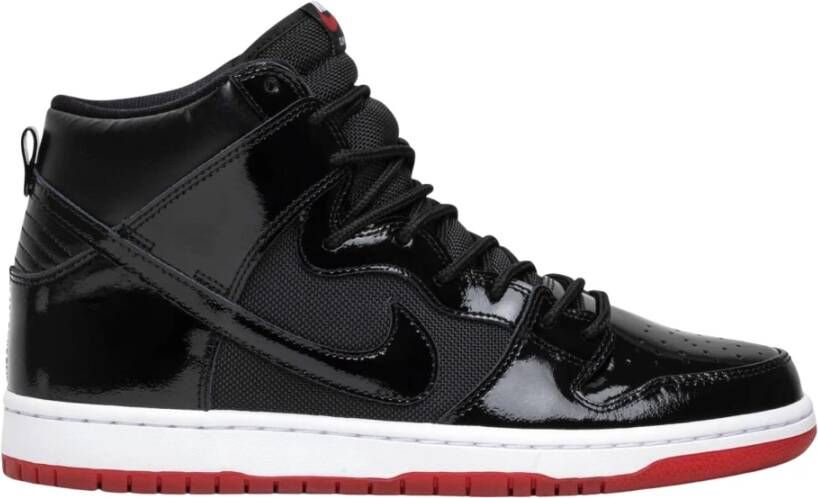 Nike Beperkte oplage High-Top Dunk Bred Black Heren