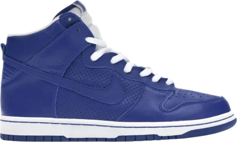 Nike Beperkte Oplage Hoge Top Sneakers Blue Heren