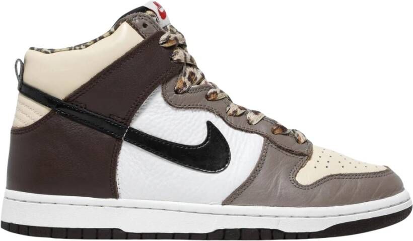 Nike Beperkte Oplage Hoge Top Sneakers Ferris Bueller Stijl Multicolor Heren