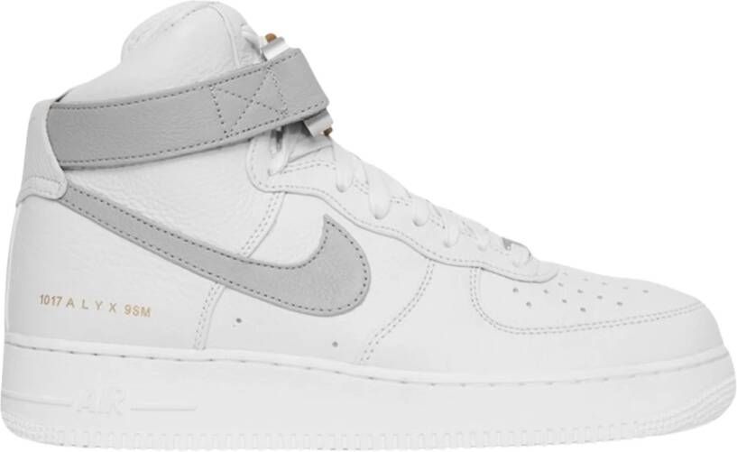 Nike Beperkte Oplage Hoge Top Sneakers Wit Grijs White Heren