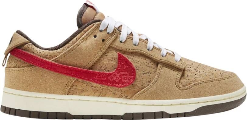 Nike Beperkte oplage Kurk Dunk Low SP Clot Brown Heren