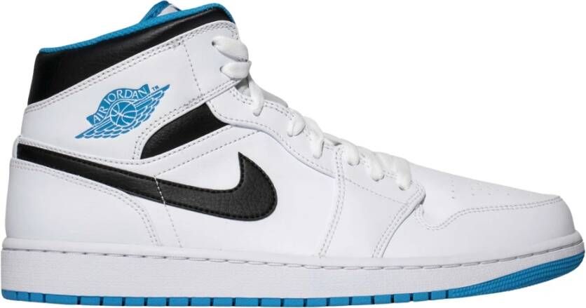 Nike Beperkte oplage Laser Blue Air Jordan 1 White Heren