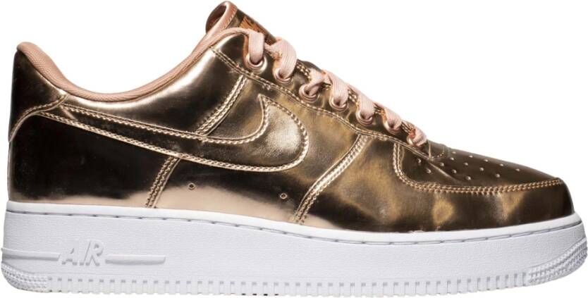 Nike Beperkte Oplage Metallic Bronze Sneakers Yellow Heren