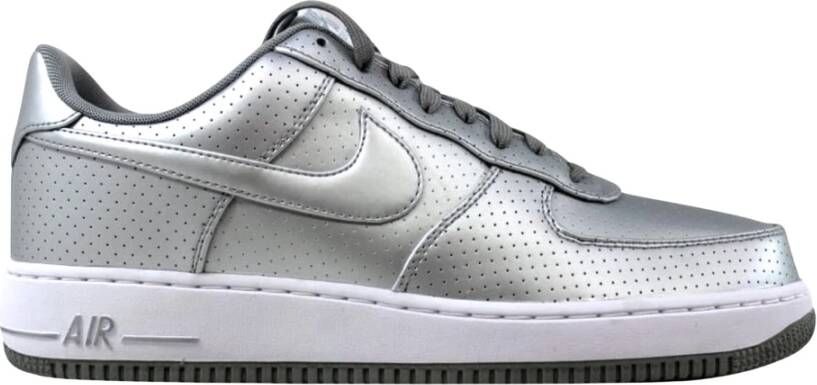 Nike Beperkte oplage Metallic Silver Sneakers Gray Heren